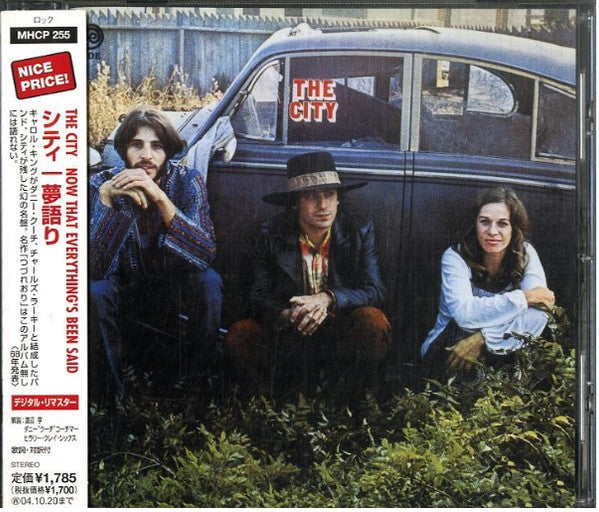 The City – Now That Everything's Been Said - CD JAPONES OFERTA