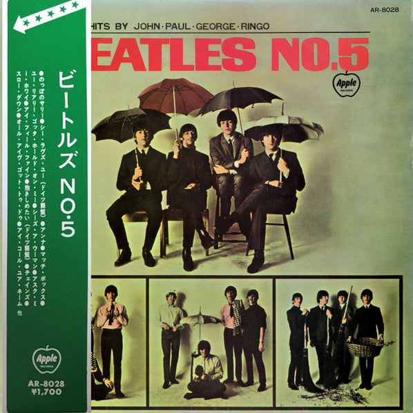 The Beatles – Beatles No. 5 - Vinilo Japonés (Con Obi)