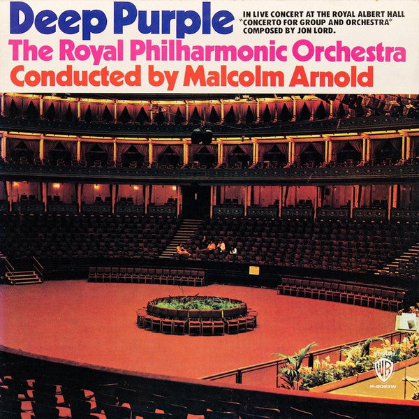 Deep Purple & The Royal Philharmonic Orchestra Conducted By Malcolm Arnold – Concerto For Group And Orchestraחו - Vinilo Japonés (Sin Obi)