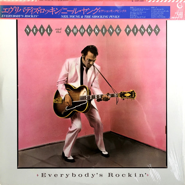 Neil Young & The Shocking Pinks – Everybody's Rockin' - VINILO JAPONES