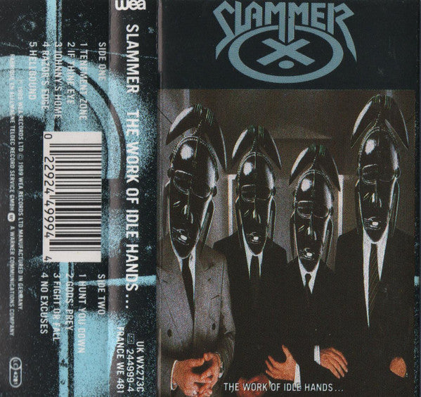 Slammer – The Work Of Idle Hands... - Cassette