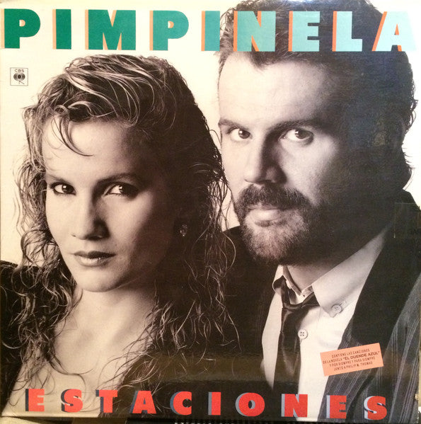 Pimpinela  Estaciones - Vinilo Simple - Usado