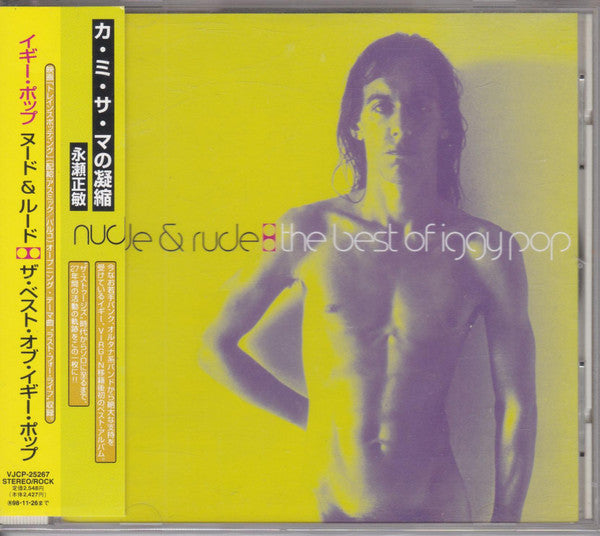 Iggy Pop – Nude & Rude: The Best Of Iggy Pop - Cd Japones