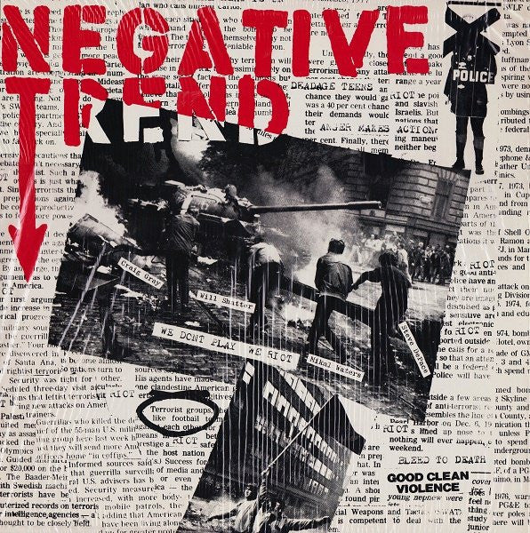 Negative Trend ? We Don't Play We Riot - Vinilo Usado