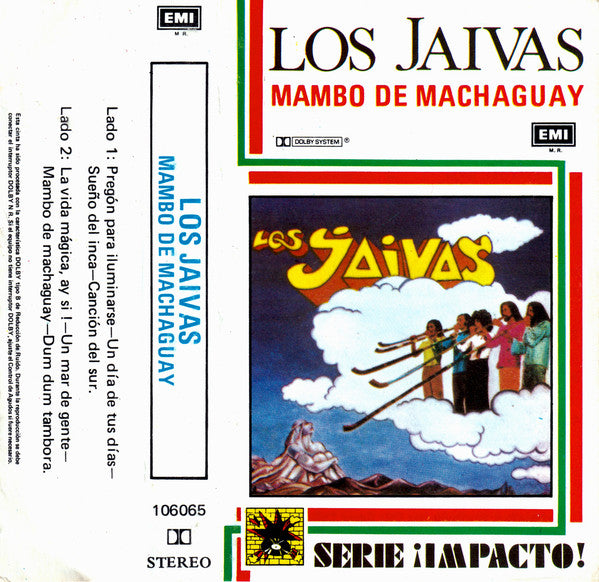 Los Jaivas  Mambo De Machaguay - Cassette