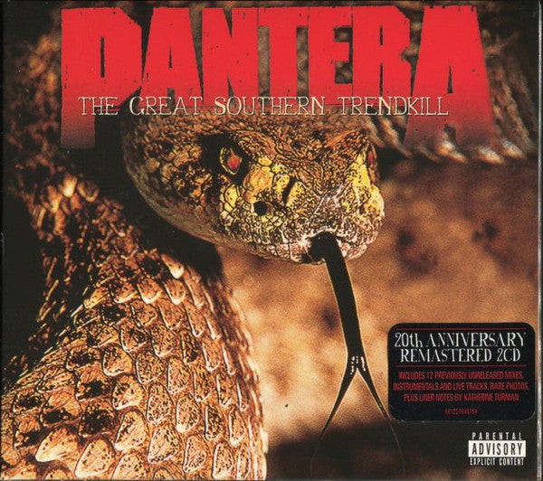 Pantera – The Great Southern Trendkill - 2 CD'S