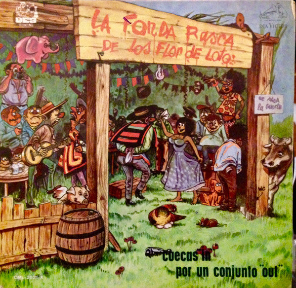 Los Flor De Loto – La Fonda Rasca  - VINILO DE EPOCA