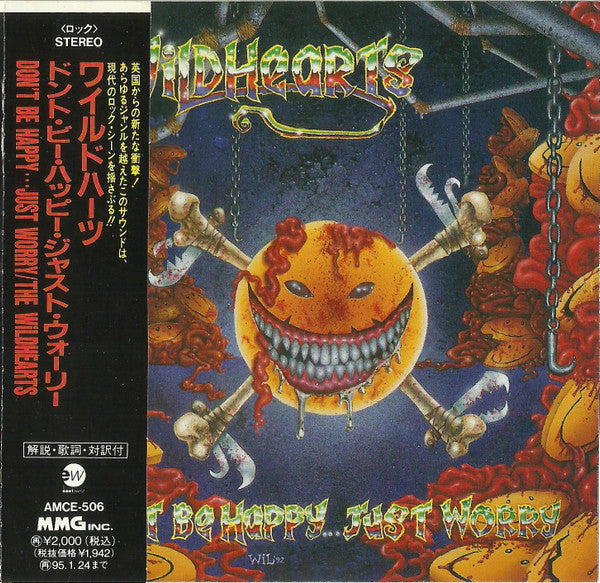 The Wildhearts – Don't Be Happy... Just Worry - CD Japonés