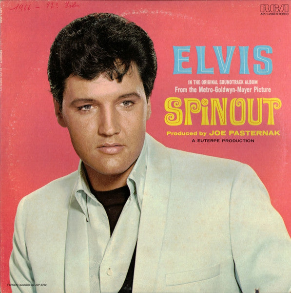 Elvis – Spinout - Vinilo Japones (Sin Obi)