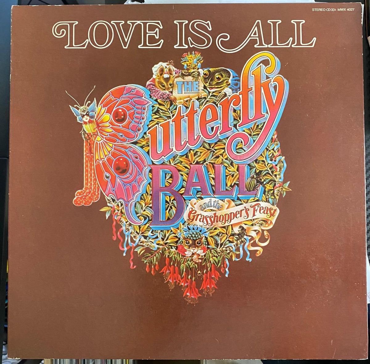Roger Glover And Guests – The Butterfly Ball And The Grasshopper's Feast - Vinilo Japonés (Sin Obi)