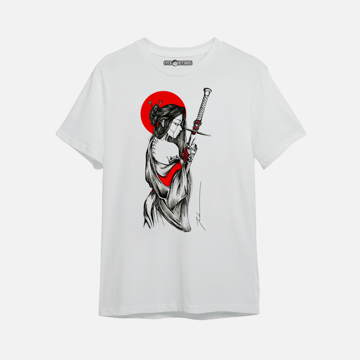 Samurai - Polera Blanca