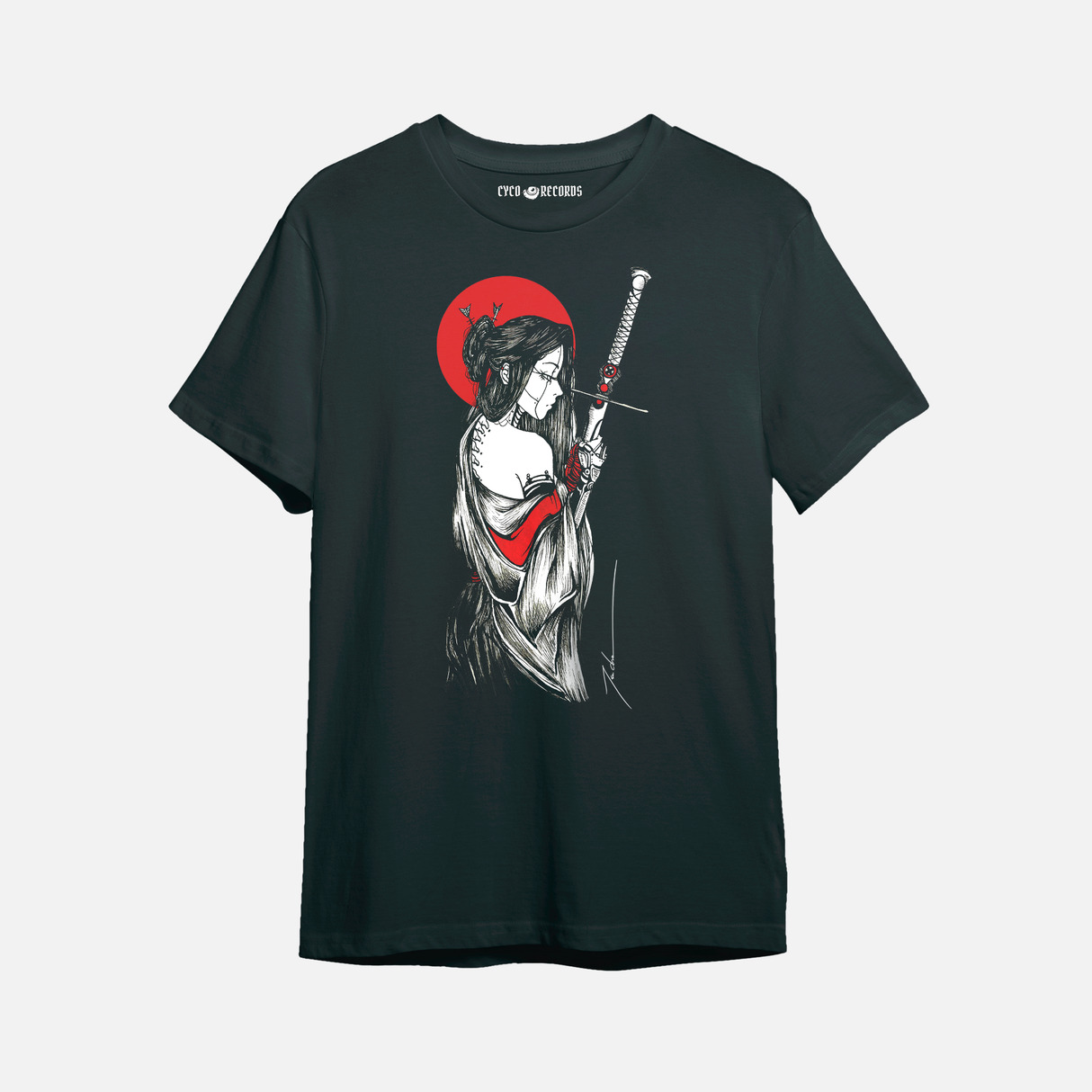Samurai - Polera Negra
