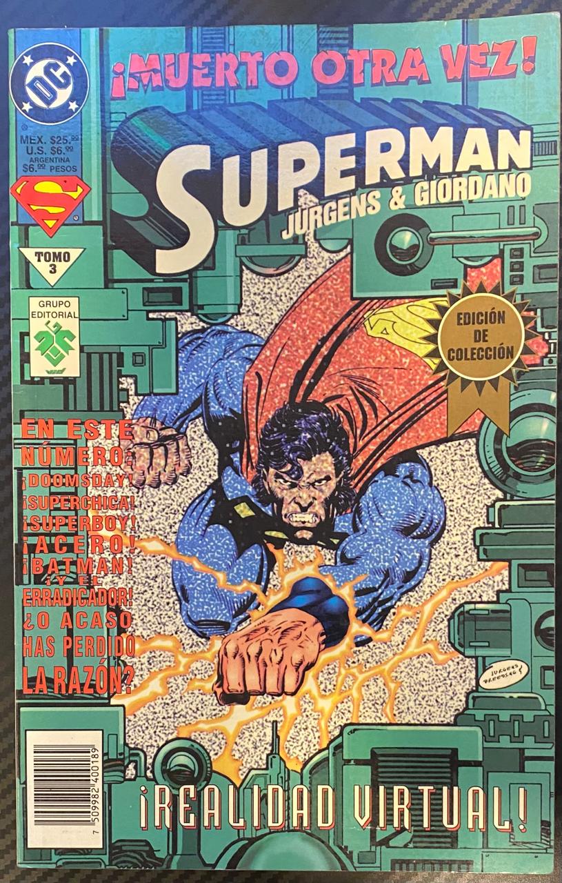 Superman "Muerto Otra Vez" N°3 - Revista