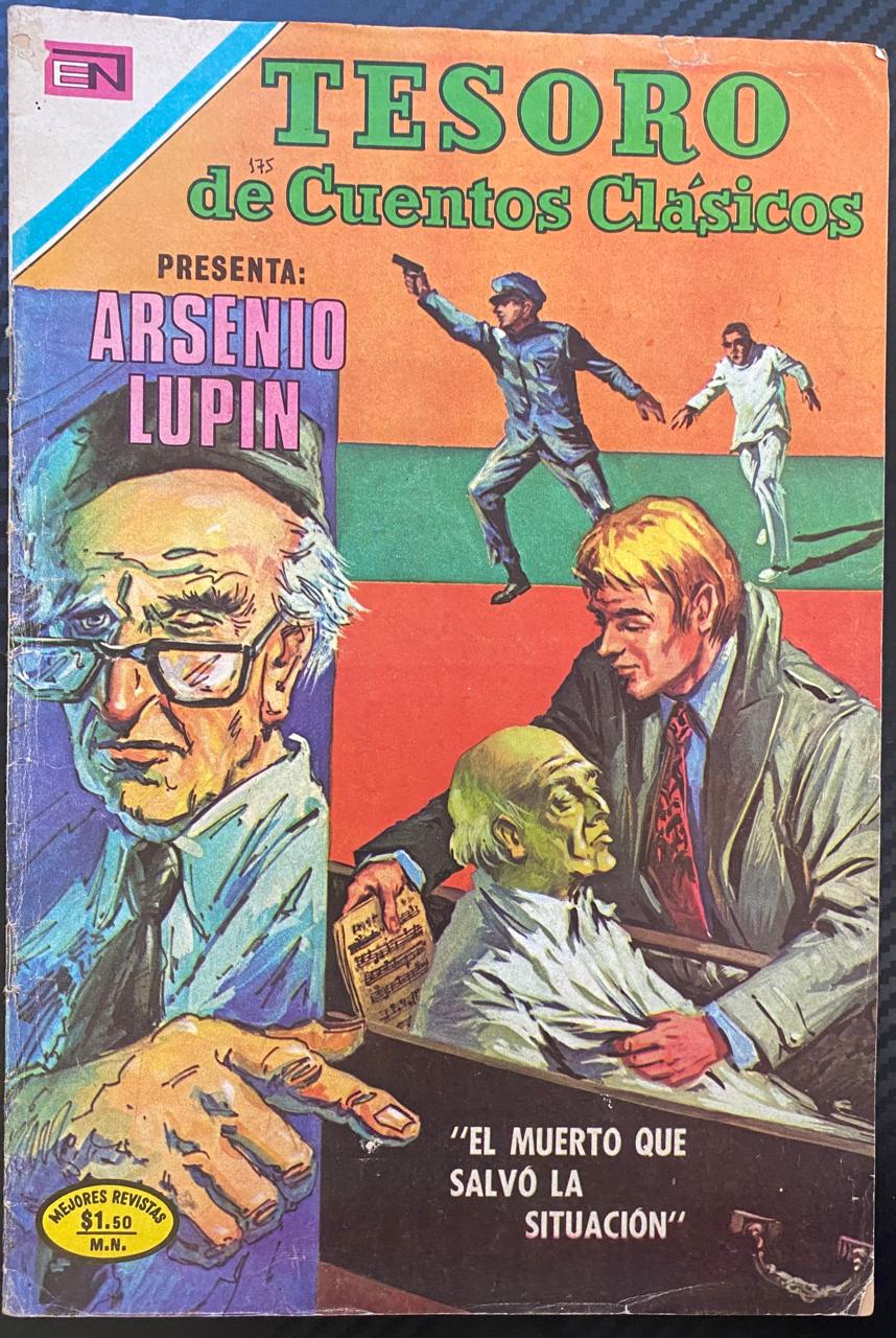 Tesoro de Cuentos Clásicos "Arsenio Lupin" N°175 - Revista
