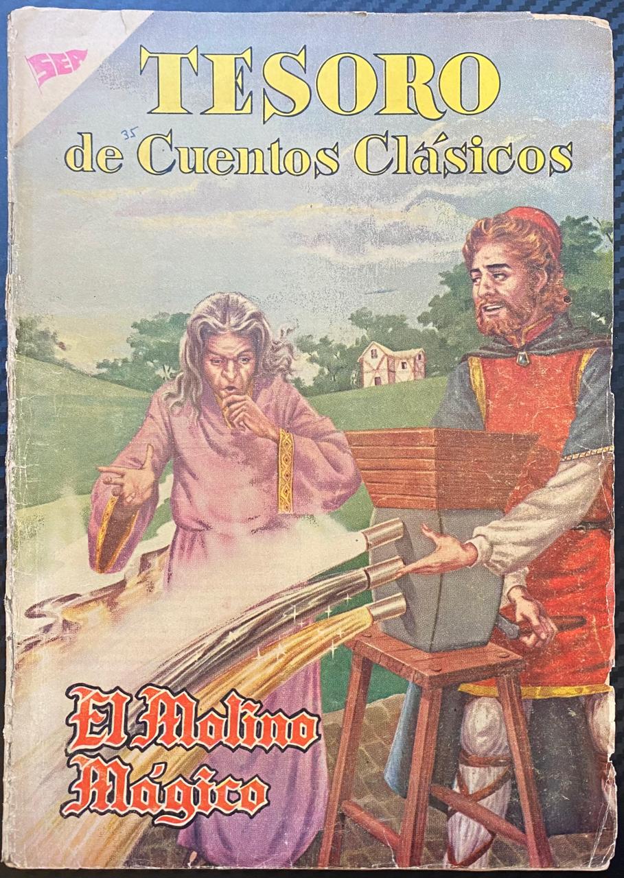 Tesoro de Cuentos Clásicos "El Molino Mágico" N°35 - Revista
