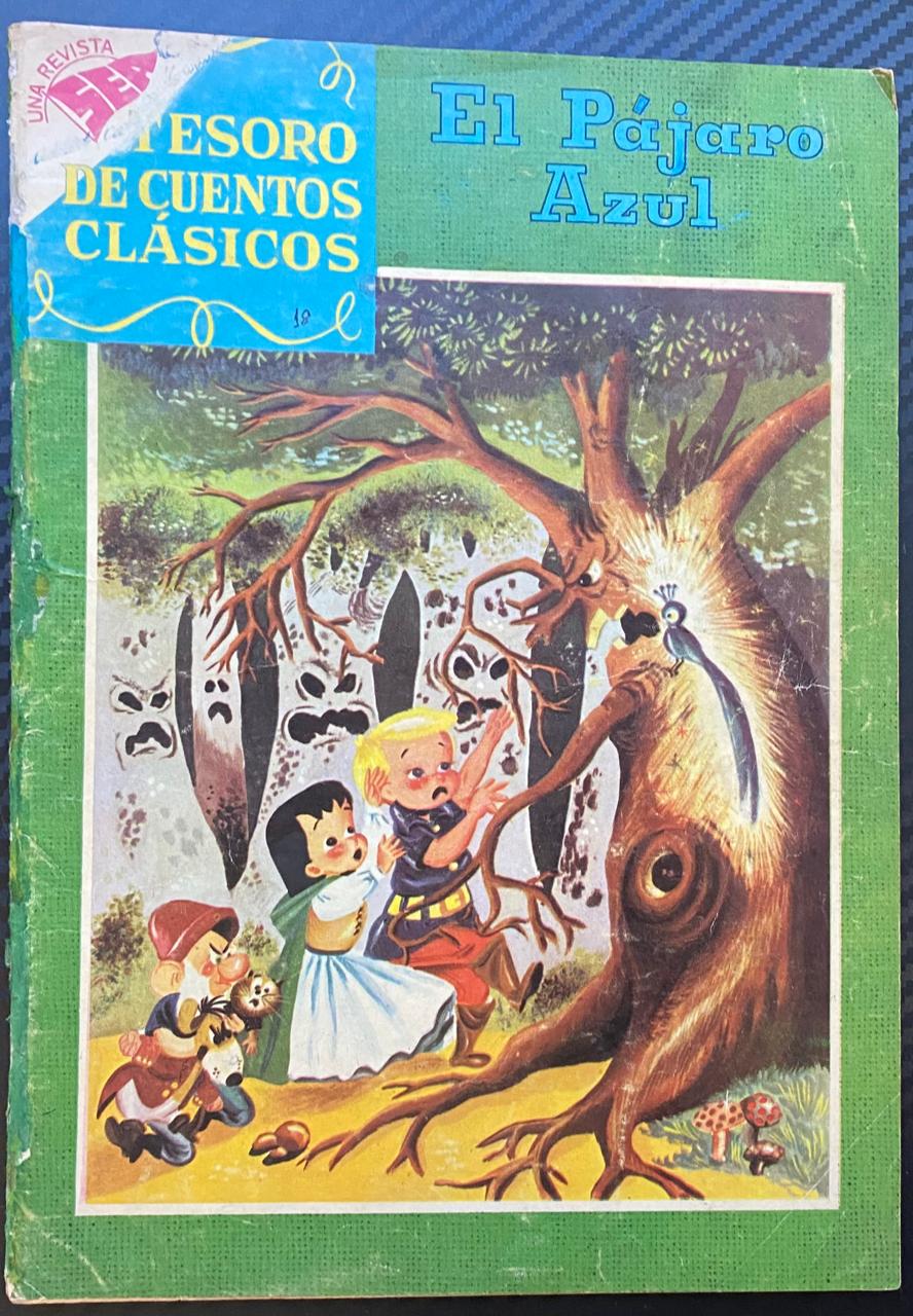 Tesoro de Cuentos Clásicos "El Pájaro Azul" N°18 - Revista