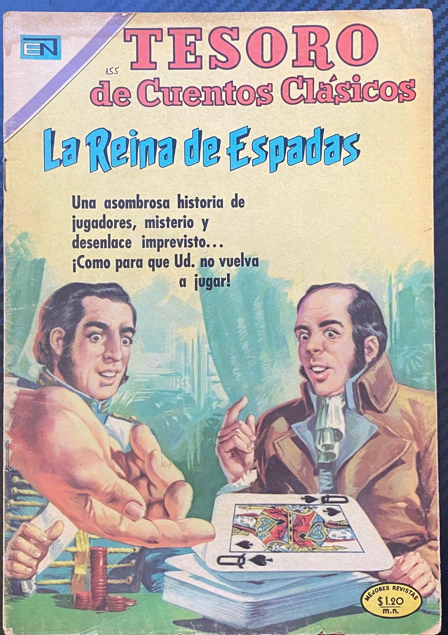 Tesoro de Cuentos Clásicos "La Reina de Espadas" N°155 - Revista
