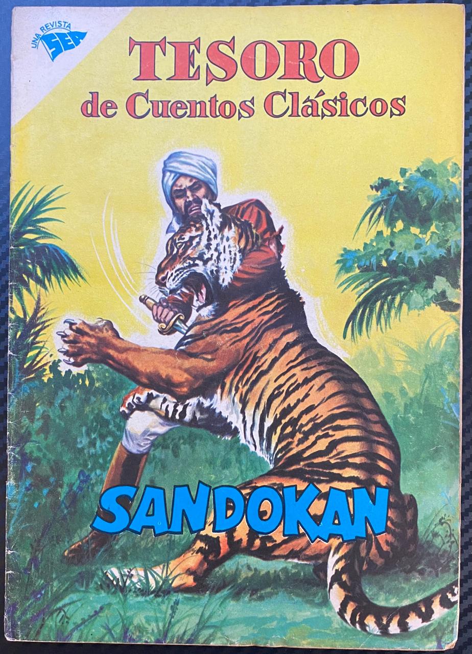 Tesoro de Cuentos Clásicos "Sandokan" N°55 - Revista
