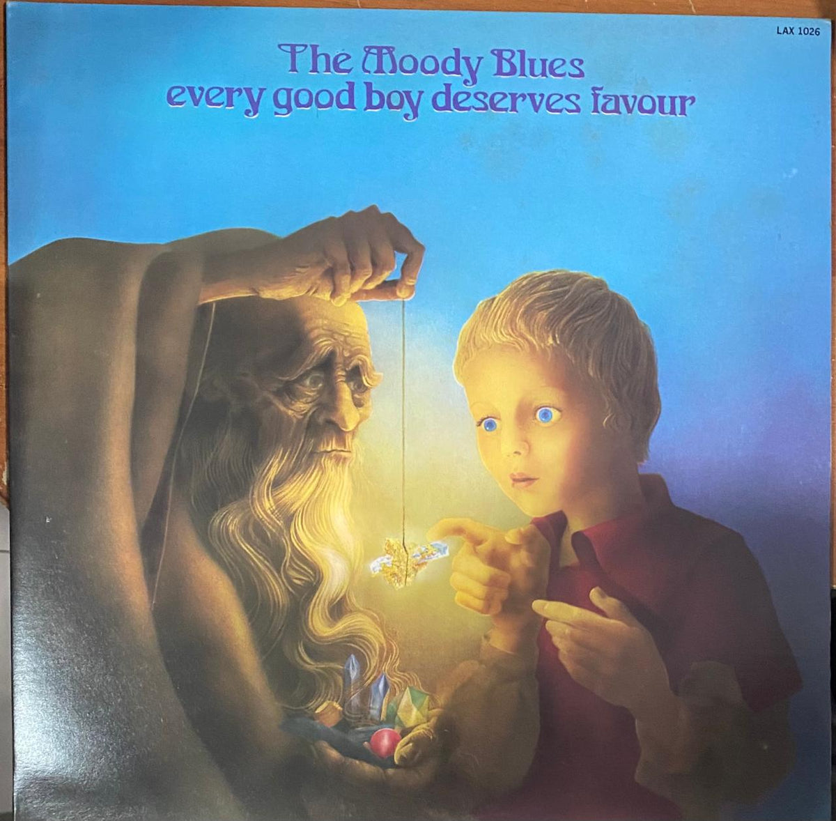 The Moody Blues – Every Good Boy Deserves Favour - Vinilo Japonés (Sin Obi)