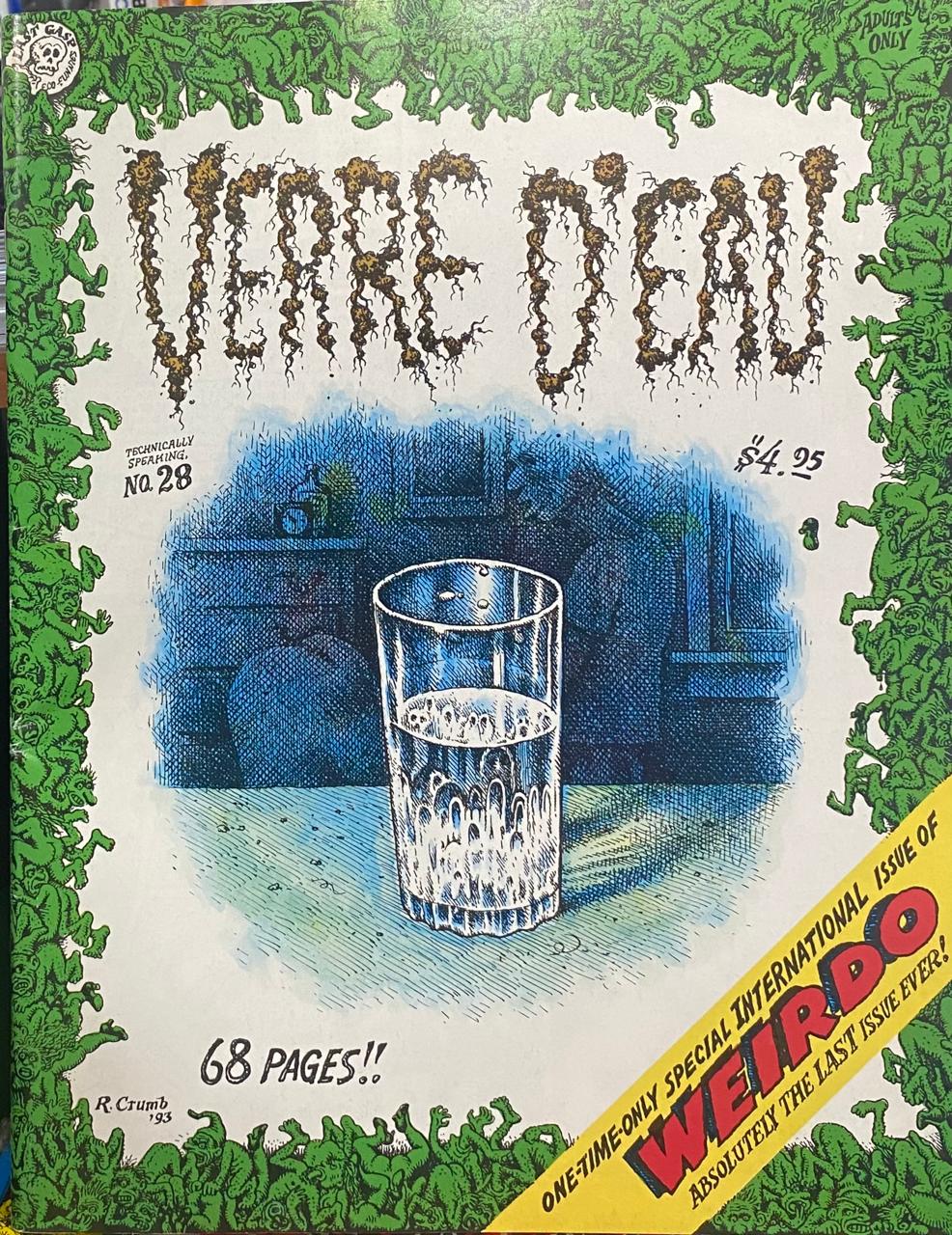 Verre d´eau Weirdo N°28 Special Edition - Revista