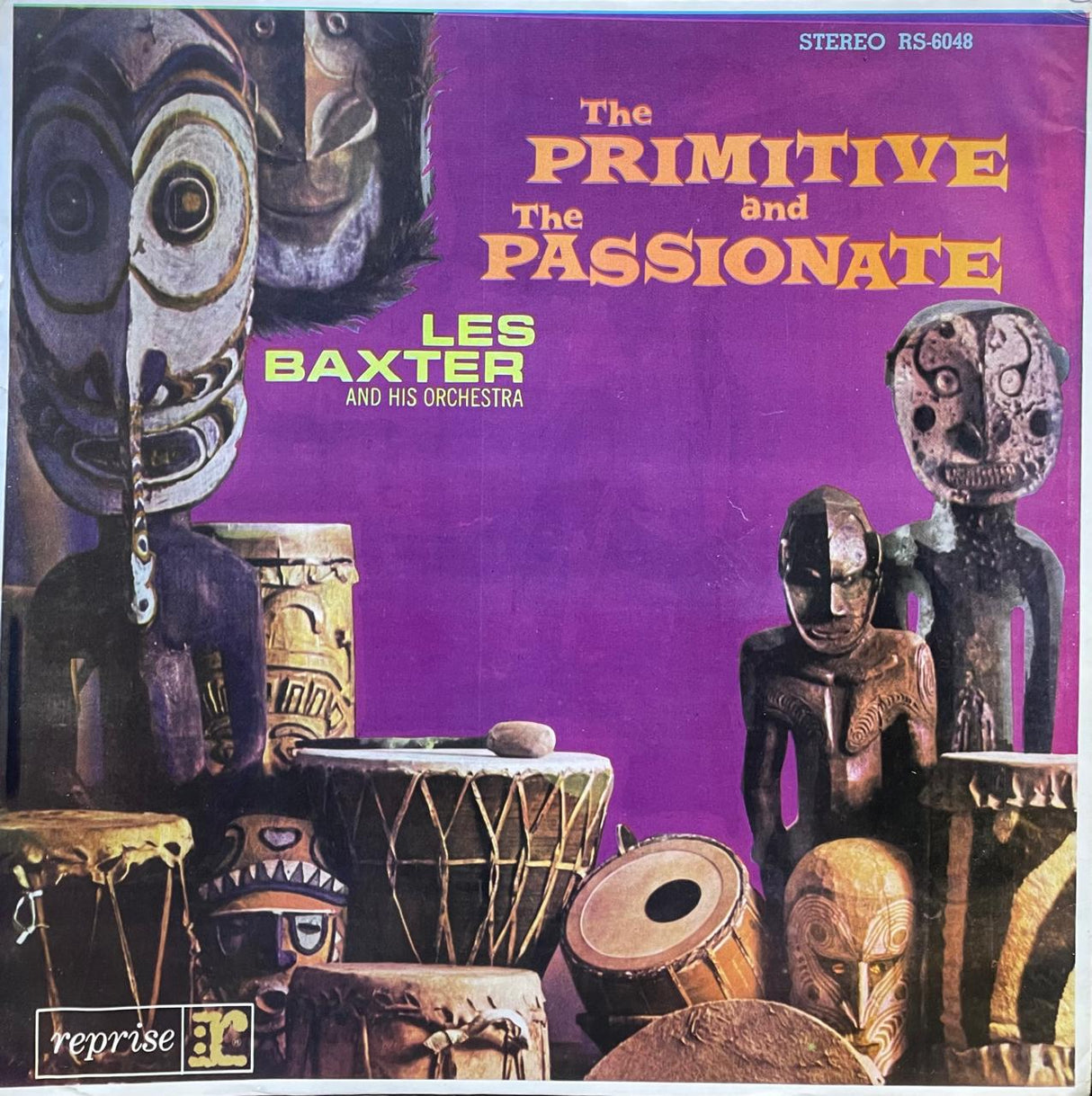 es Baxter And His Orchestra  The Primitive And The Passionate - Vinilo usado