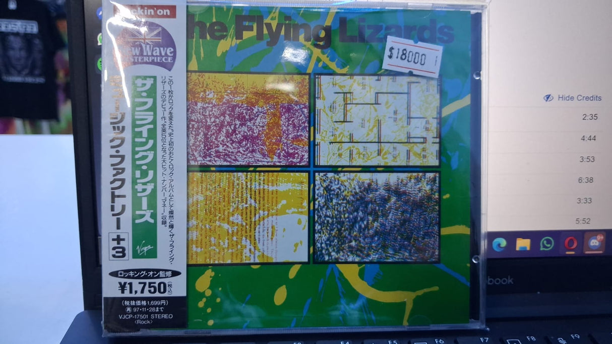The Flying Lizards  The Flying Lizards - Cd Japones