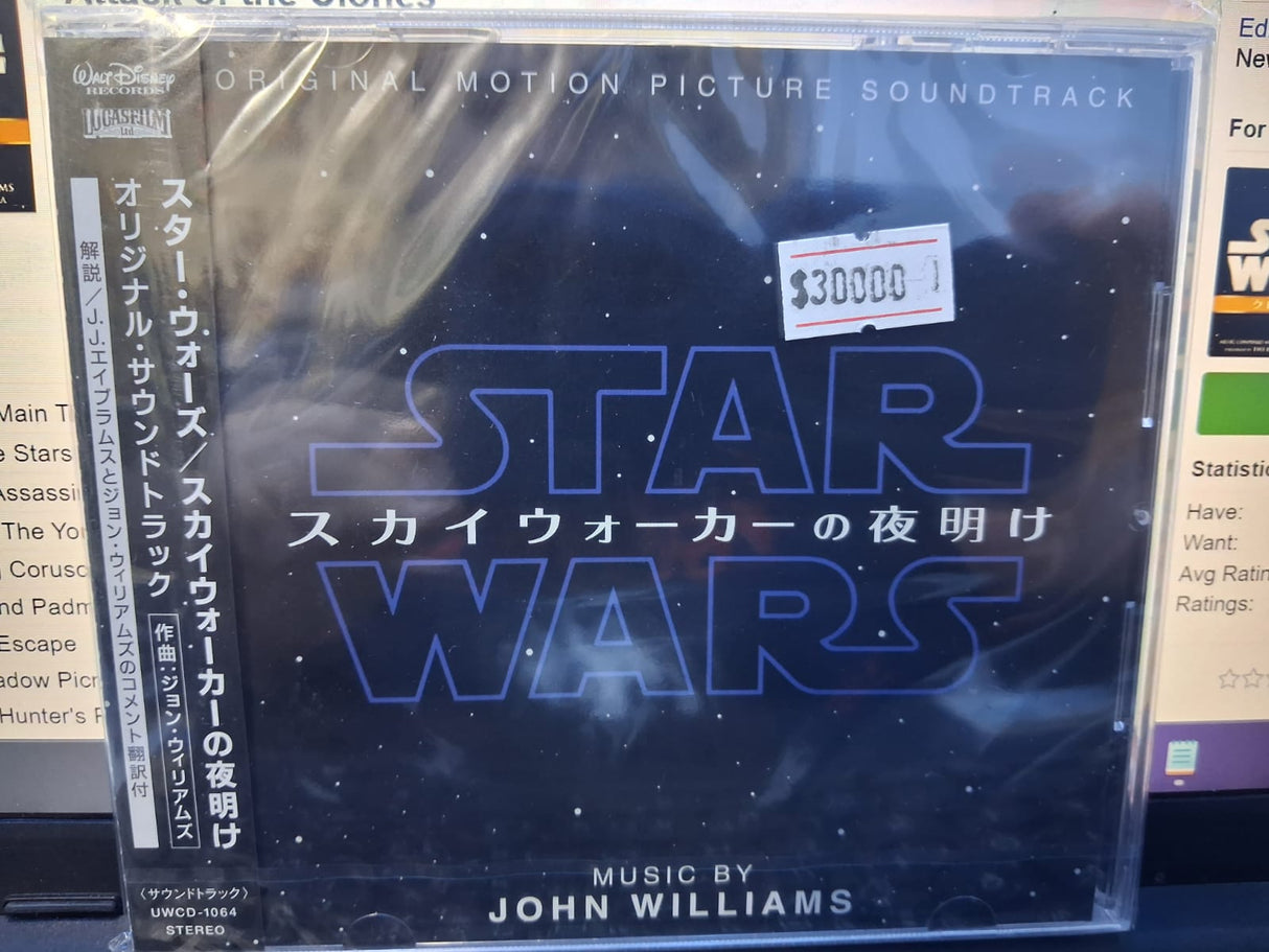 Star Wars: ???????????? (Original Motion Picture Soundtrack) -Cd Japones