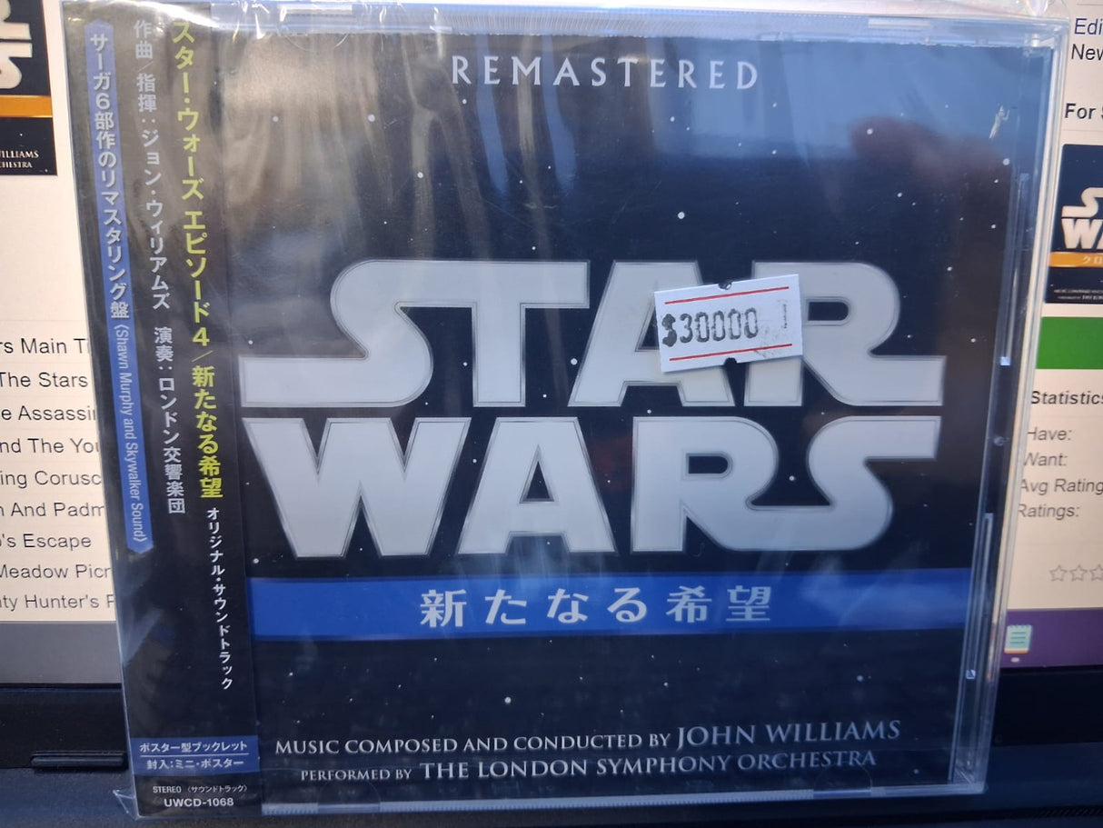 Star Wars (Original Motion Picture Soundtrack) - Cd Japones