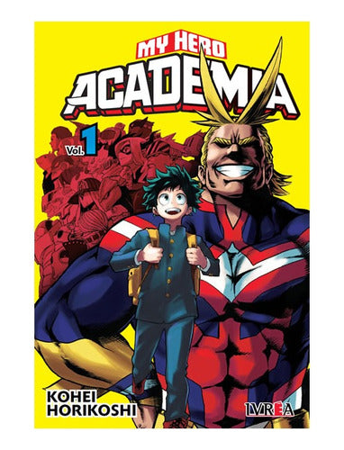 Pack My Hero Academia Tomos 1 , 2 Y 3 Ivrea Arg. + Regalo