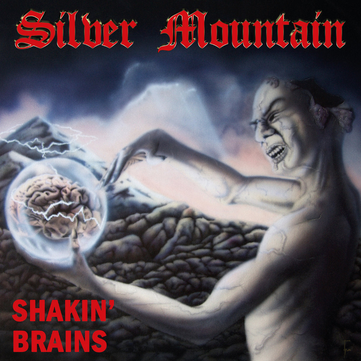 Silver Mountain – Shakin' Brains - Vinilo Japonés