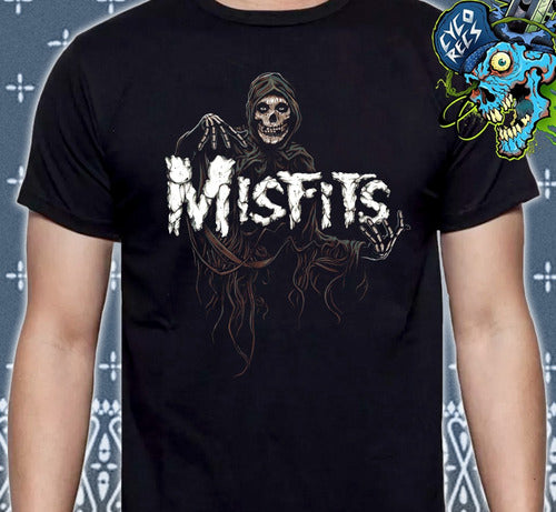 Misfits - Crimson Ghost Skull - Polera