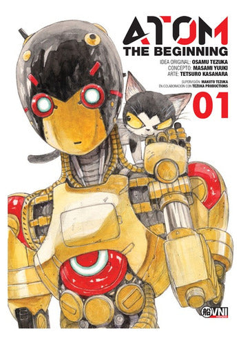 Manga Atom The Beginning Tomo 1 Ovni Argentina + Regalo