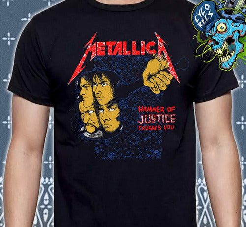 Metallica - Hammer Of Justice - Polera