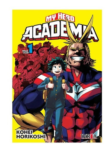 Manga My Hero Academia - Tomo 1 - Ivrea Argentina + Regalo