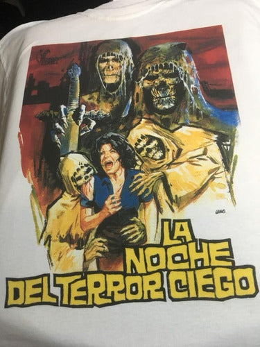 La Noche Del Terror Ciego - Peliculas De Culto - Polera