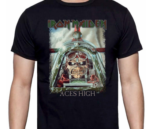 Iron Maiden - Aces High - Polera