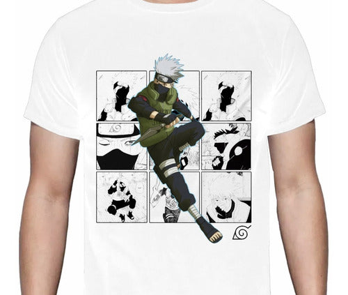 Naruto - Kakashi Collage - Polera