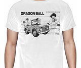 Dragon Ball - Goku Nube Bulma Auto - Polera