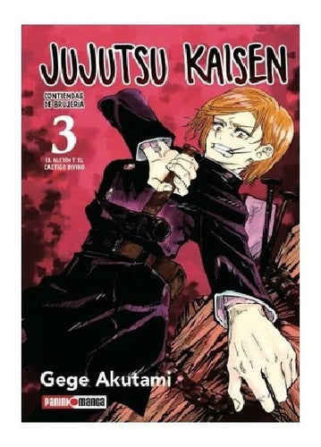 Manga  Jujutsu Kaisen - Tomo 3 - Panini Argentina + Reg.