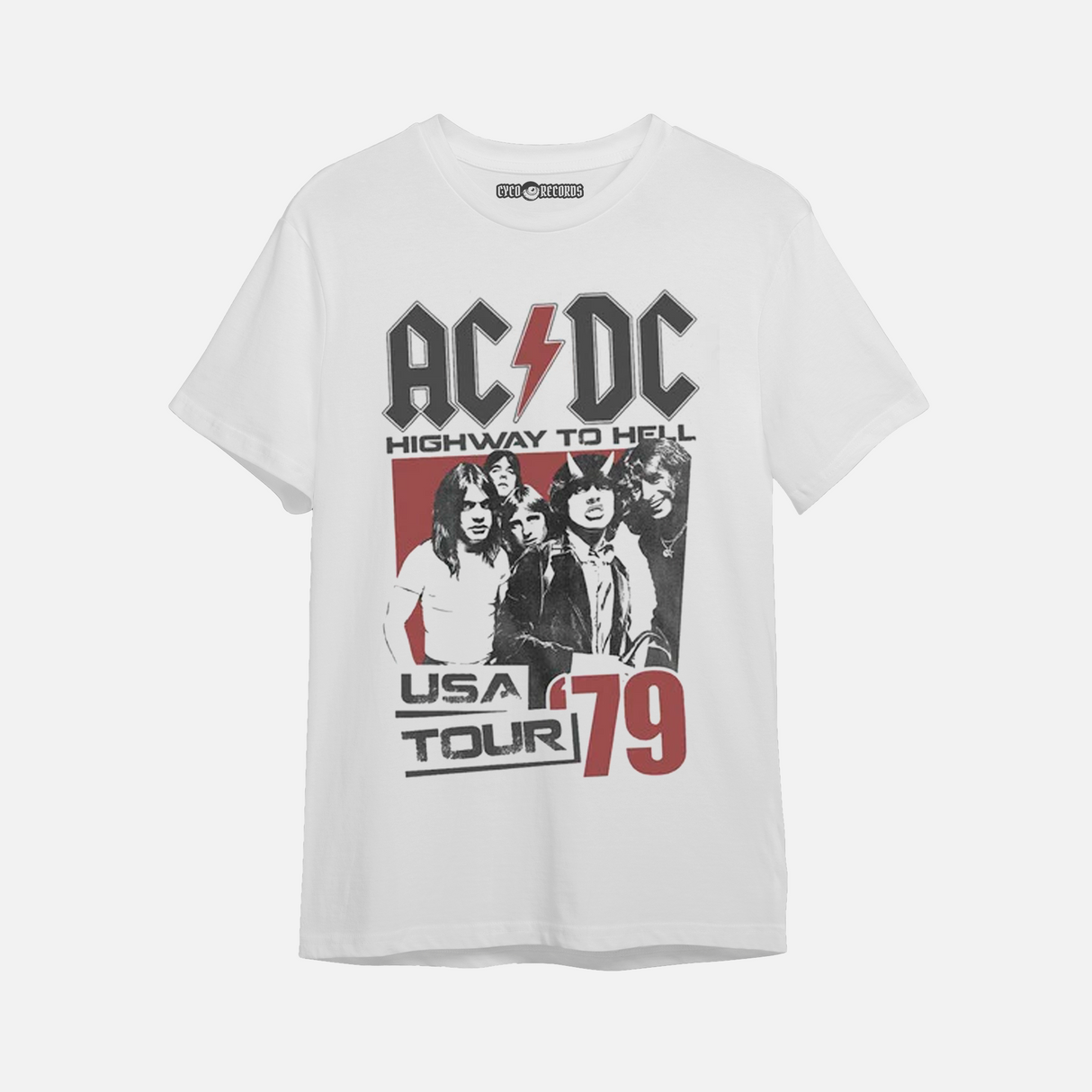 Ac Dc - Highway To Hell Tour 79 - Polera