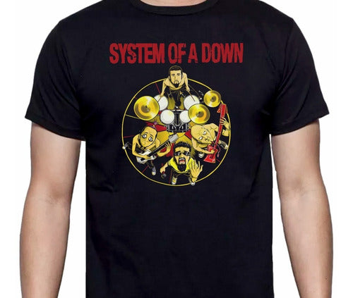 System Of A Down - Toons - Polera