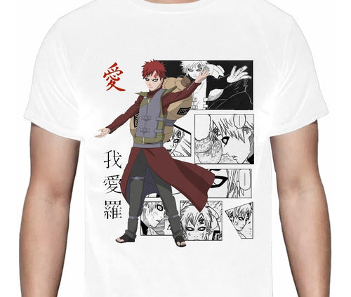 Naruto - Gaara Collage - Polera