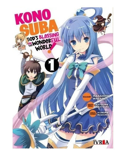 Manga Konosuba! Vol. 1 - Ivrea Argentina + Regalo