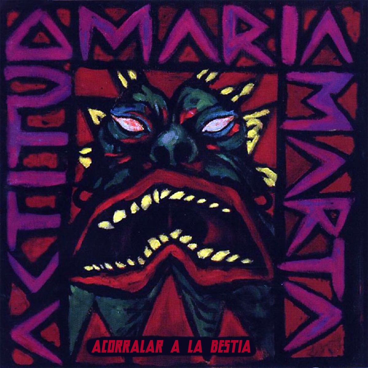 Actitud Maria Marta – Acorralar A La Bestia - CD Usado Primera Edición
