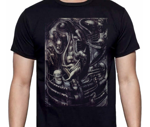 H.r. Giger - Diseño 5 Pintura/arte - Polera