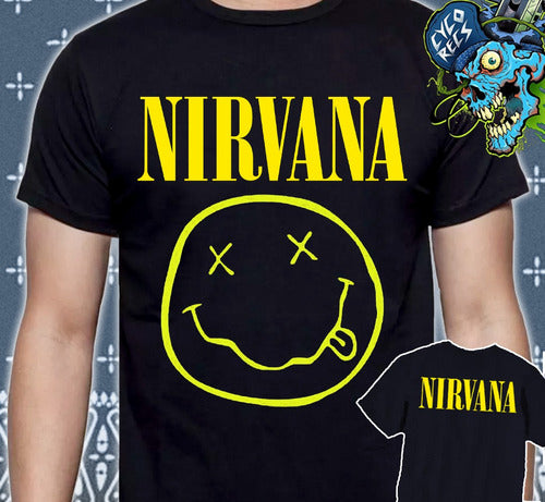 Nirvana - Polera Serigrafia - Polera