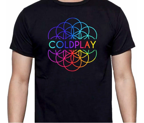 Coldplay - Logo Color - Polera