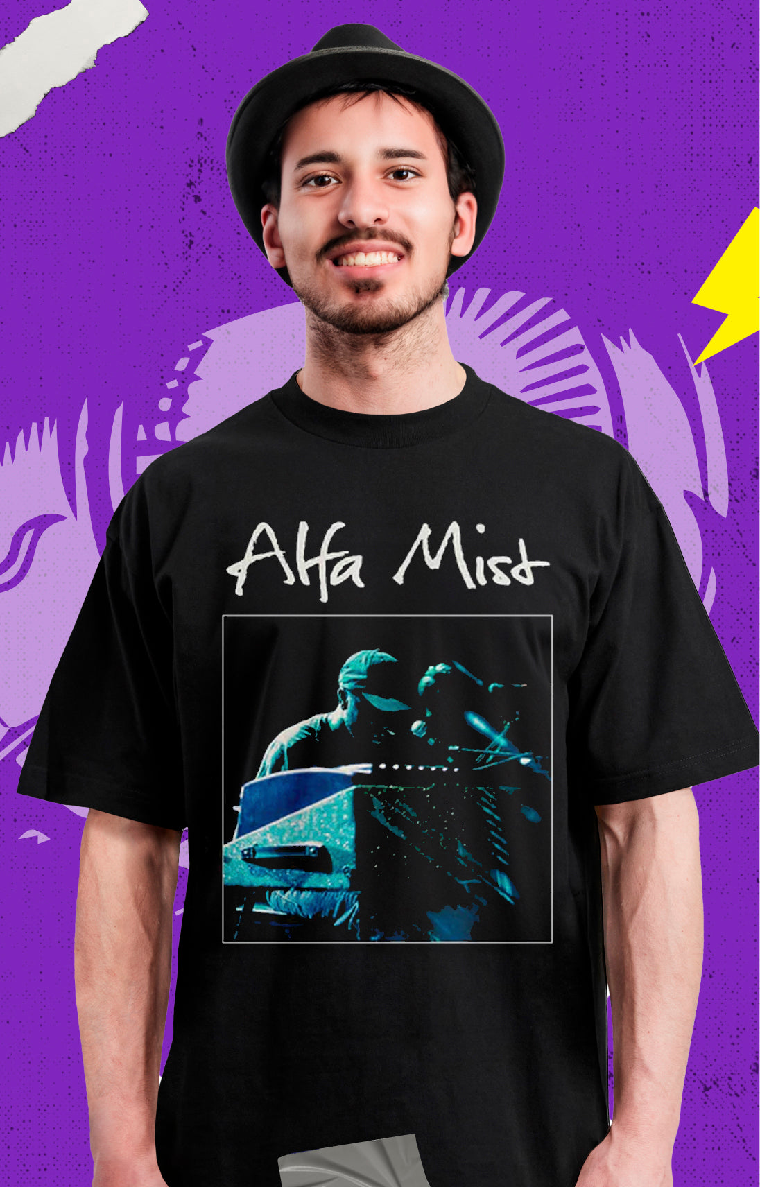 Alfa Mist - Live - Polera