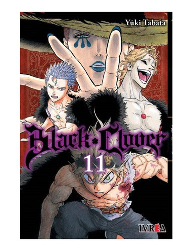 Manga Black Clover  - Tomo 11 - Ivrea Argentina + Reg.
