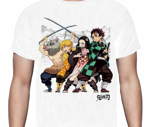 Kimetsu No Yaiba - Amigos - Polera